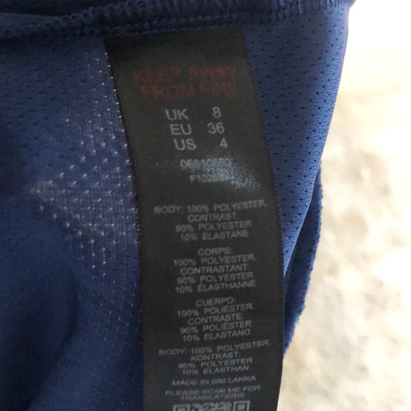 Cute ASOS Blue Workout Short Sleeve Shirt - Picture 8 of 8